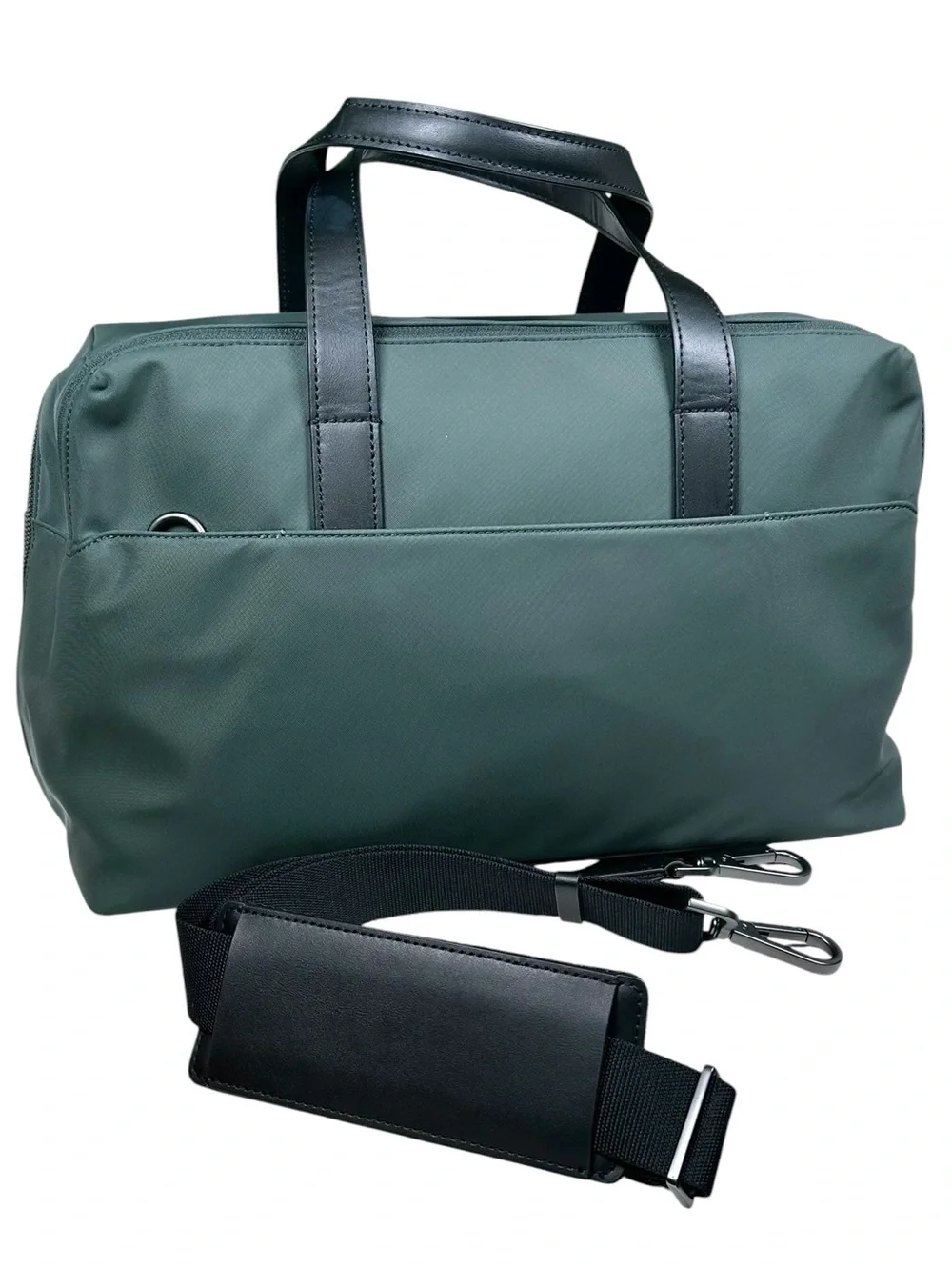 AWAY Everywhere Bag Forest Green Duffel Black Handles Travel Luggage Work Gym - Picture 2 of 14